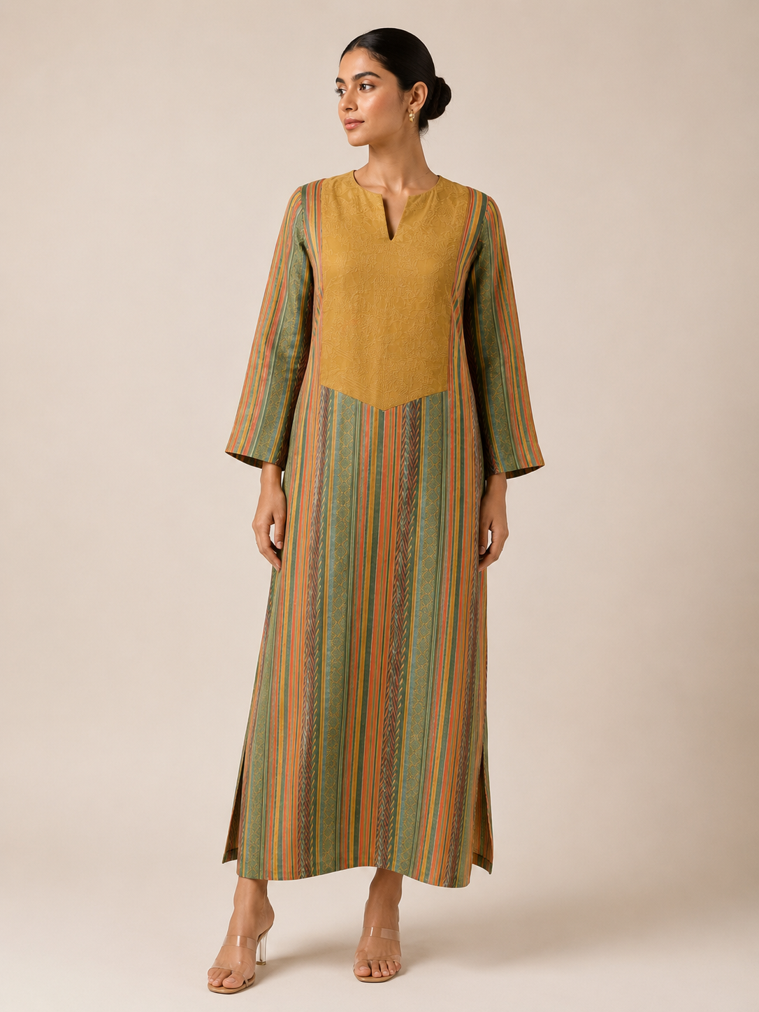 MUSTARD MEADOW DRESS