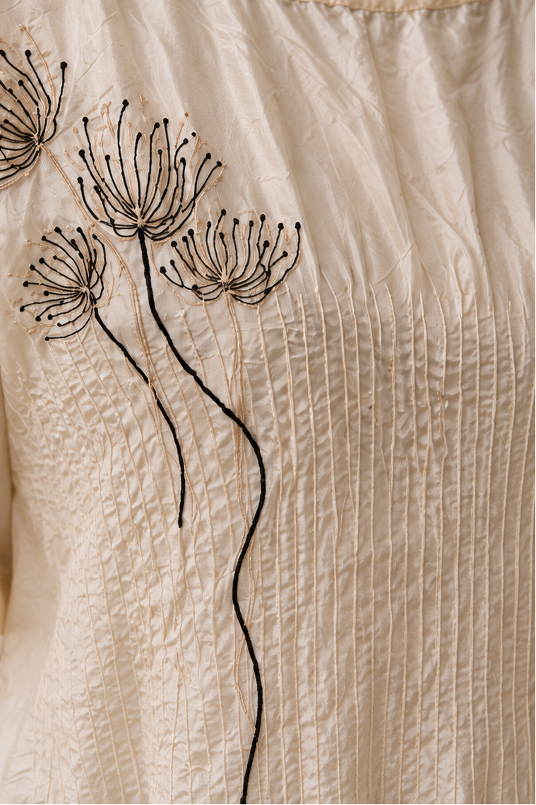 IVORY SILK TOP