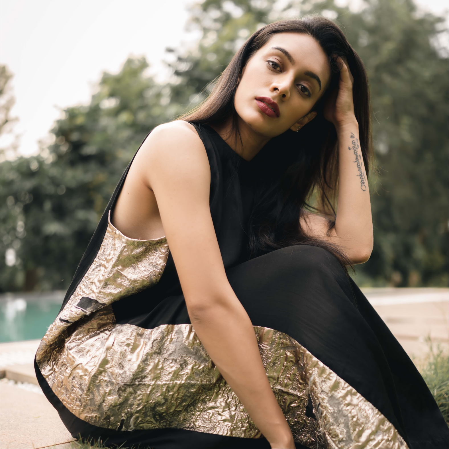 GILDED NOIR - DRESS