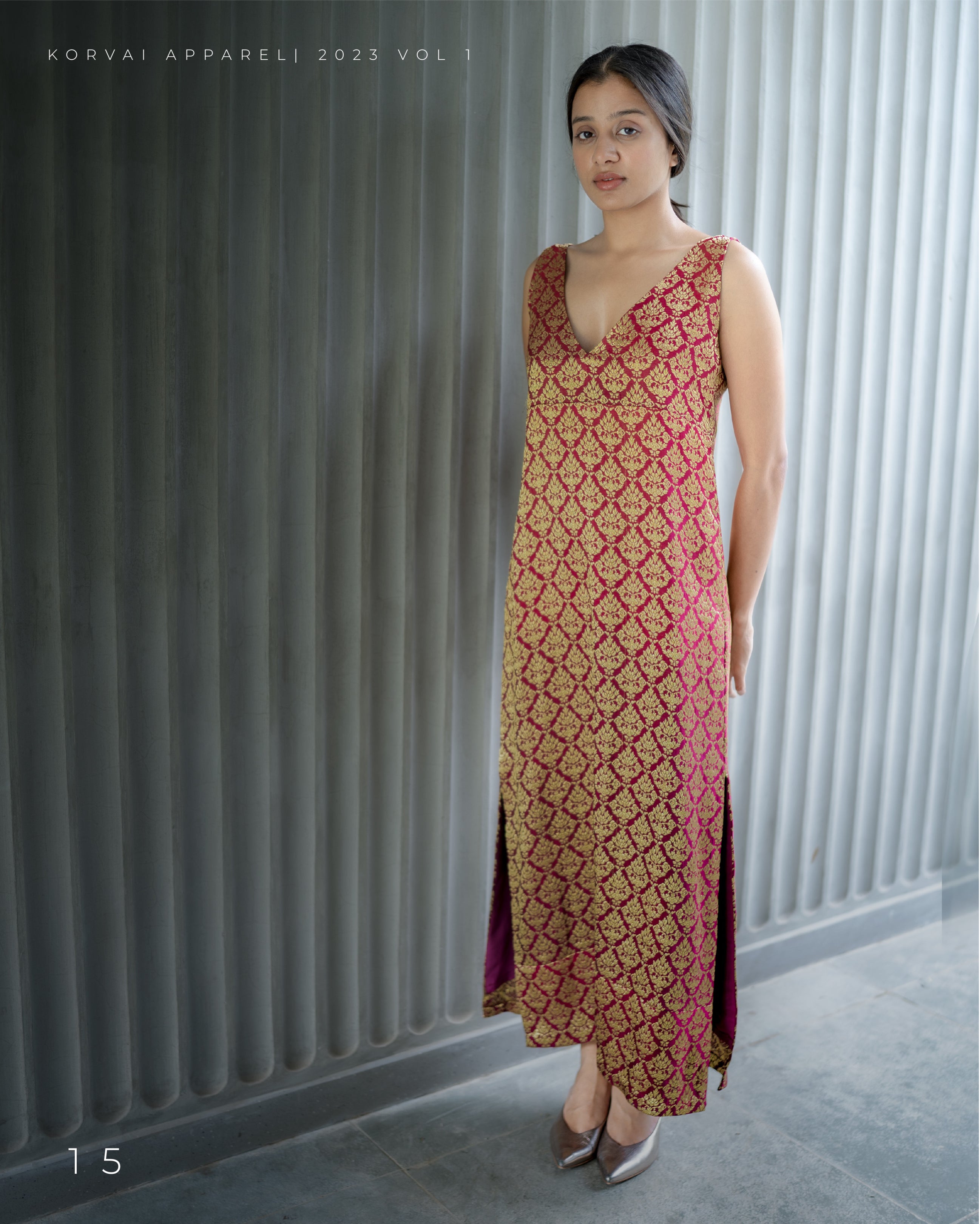 BROCADE DRESS