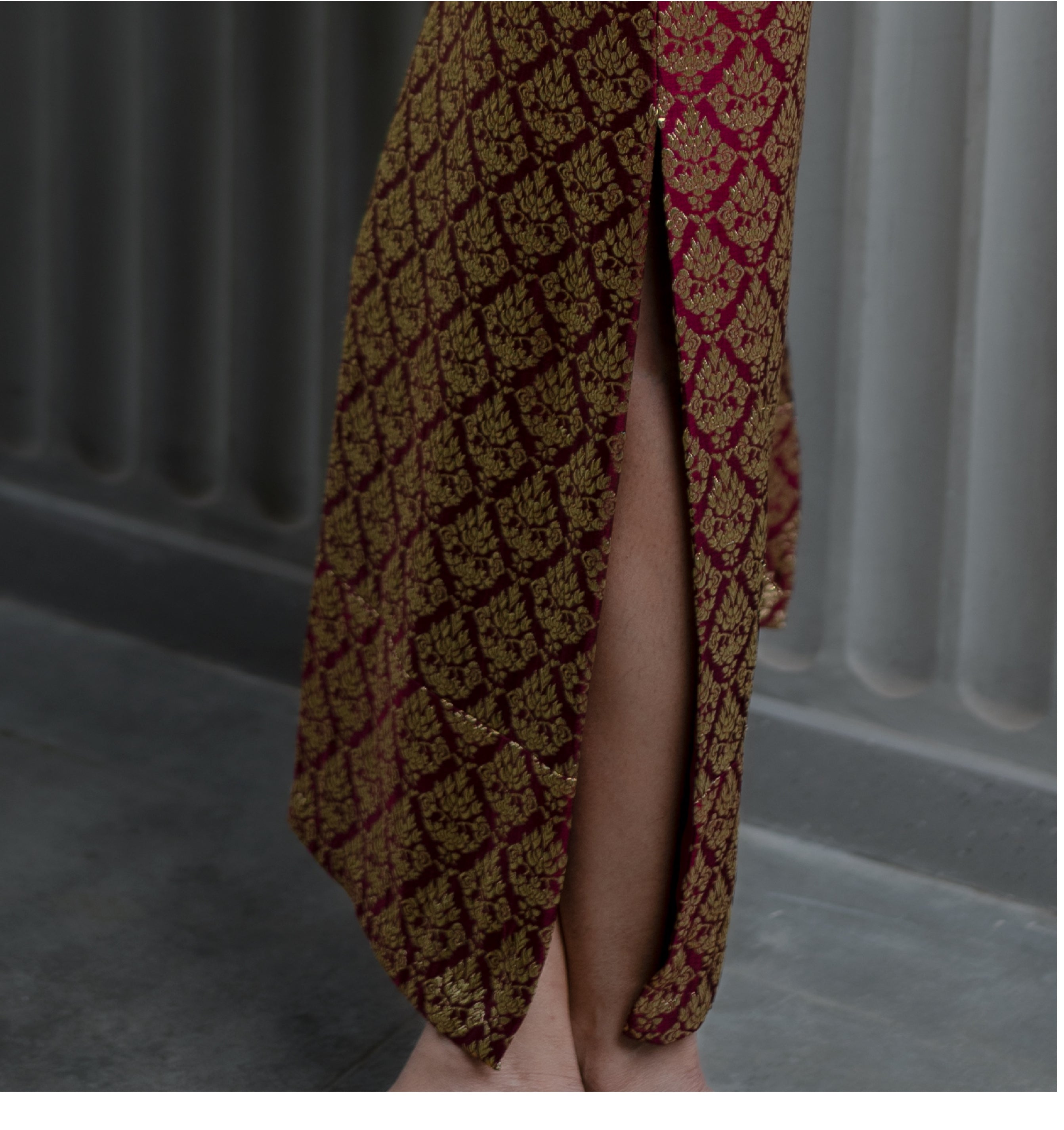 BROCADE DRESS