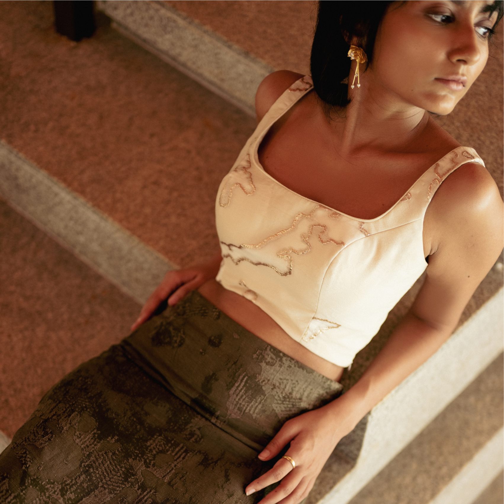 olive- co-ord set